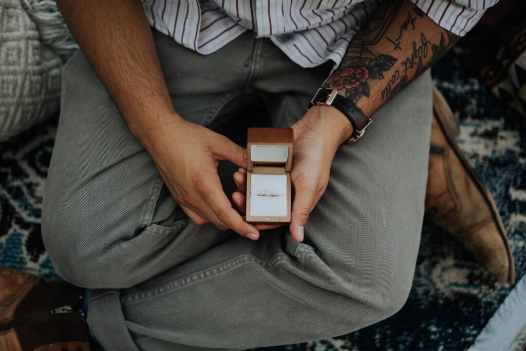 anello proposta di matrimonio 