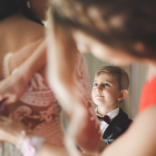 matrimonio con bambini