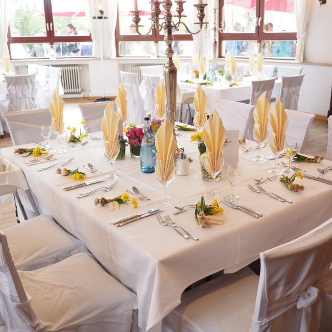 menù del matrimonio